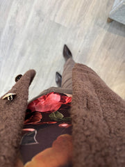 Chocolate Boucle Gilet Elliott