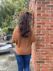 Latte Diamante Crochet Knit Layla