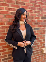 Black Trouser Suit Celine