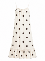 Stone Polka Dot Summer Dress Dahlia