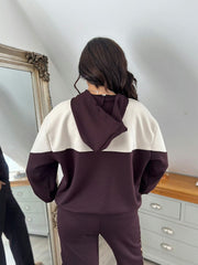 Wine Zip Up Hoodie Imogen