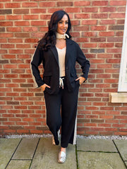 Black Trouser Suit Celine