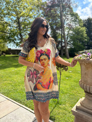 Frida kahlo Shimmer Dress Harriet