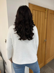 White Super Soft Knit Aurora