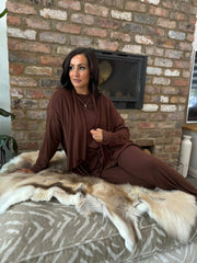 Chocolate Waterfall Cardi Juliet