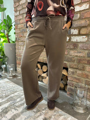 Mocha Wide Leg Jogger Alice