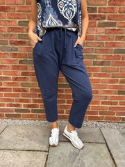 Navy Essential Joggers Stella