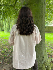 Pink Diamante Flower Shirt Kristie