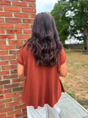 Rust Tee Frances