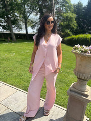 Pink Sleeveless Top Margot