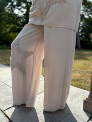 Stone Sequin Star Trousers Taryn