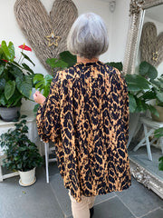 Printed Button Blouse Danielle