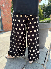 Black Polka Dot Trousers Reagan