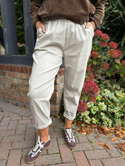 Stone Frill Pocket Trousers Sasha