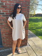 Stone Embellished Sleeve Dress Lexi