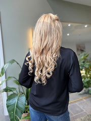 Black Ruffle Blouse Cynthia
