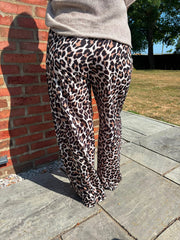 Leopard Seam Front Trousers