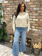 Stone Angel Wing Pocket Cardi Raya