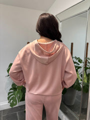 Rose Zip Up Hoodie Alice