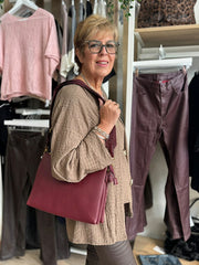 Dark Mocha Textured Corrina Jacket