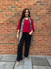 Black Wide Leg Magic Trousers