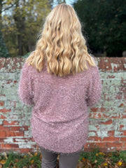 Pink Eyelash Knit Marilyn