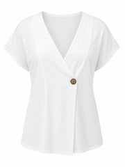 White Summer Bloom Top Hermione