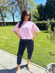 Pink Stripe Top Katie