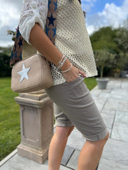Mocha Relaxed Summer Shorts