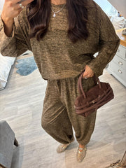 Camel Marl Soft Lounge Set Kennedy