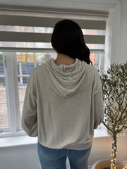 Stone Terry Towel Hoodie Keris