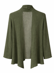 Khaki Bubble Cotton Jacket Beth