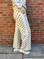 Cream Premium Cotton Polka Dot Set Dakota