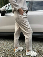 Stone Brushstroke Joggers Natalia