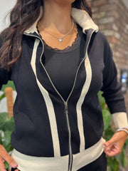 Black Striped Tracksuit Macie