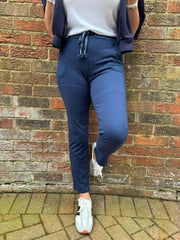 Navy Basic Reema Joggers 2