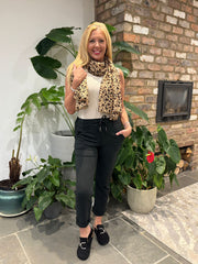 Black Basic Reema Joggers 2