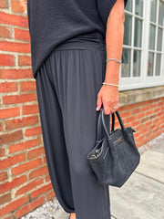 Black Hareem Trousers Libby