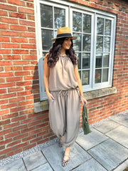 Mocha Cuffed Ashley Trousers
