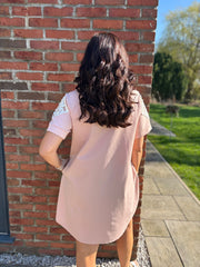 Rose Embellished Sleeve Dress Lexi