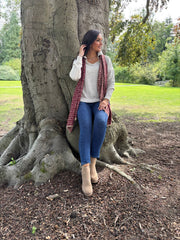 Stone Open Collar Jumper Rhea