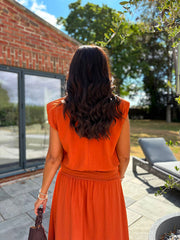 Rust Top & Skirt Set Daniella