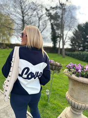 Navy Premium Love Jacket Danni