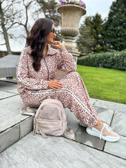 Mocha Leopard Tracksuit Serena