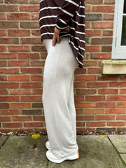 Stone Soft Knit Trousers Charlotte