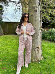 Mocha Leopard Tracksuit Serena