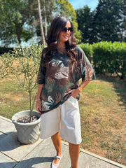 Emerald Green Leaf Knit Dress Delilah