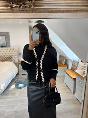 Black Tie Cardi Janey