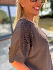 Chocolate Sequin Star Co-Ord Taryn