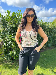 Black Relaxed Summer Shorts